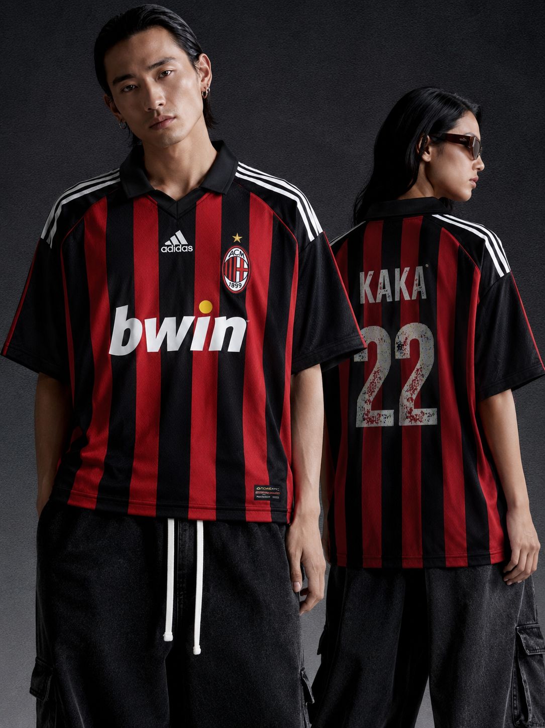 AC Milan Kaká #22 Retro Football Jersey | Classic Home Soccer Shirt for Men & Women