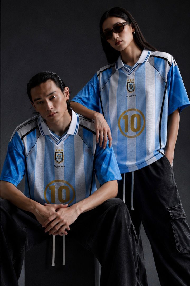 Argentina #10 Messi Football Jersey | Premium Retro Soccer Shirt for Men & Women